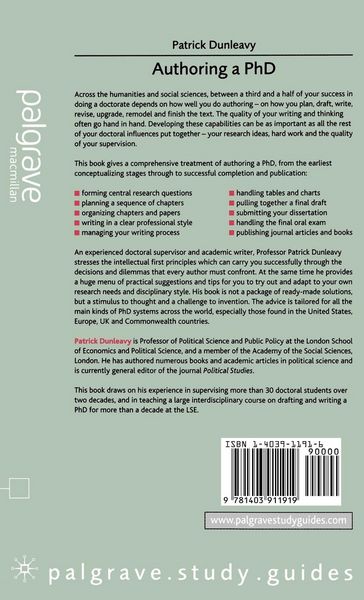 Produktbild: Authoring a PhD