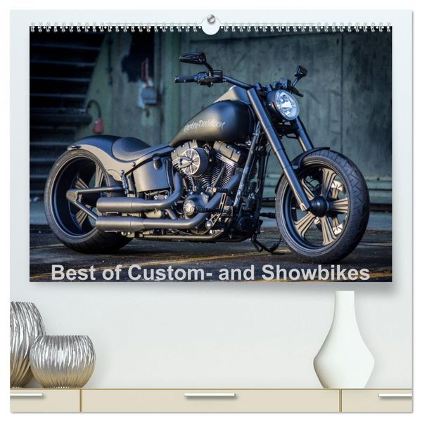 Produktbild: Best of Custom- and Showbikes Kalender (hochwertiger Premium Wandkalender 2026 DIN A2 quer), Kunstdruck in Hochglanz