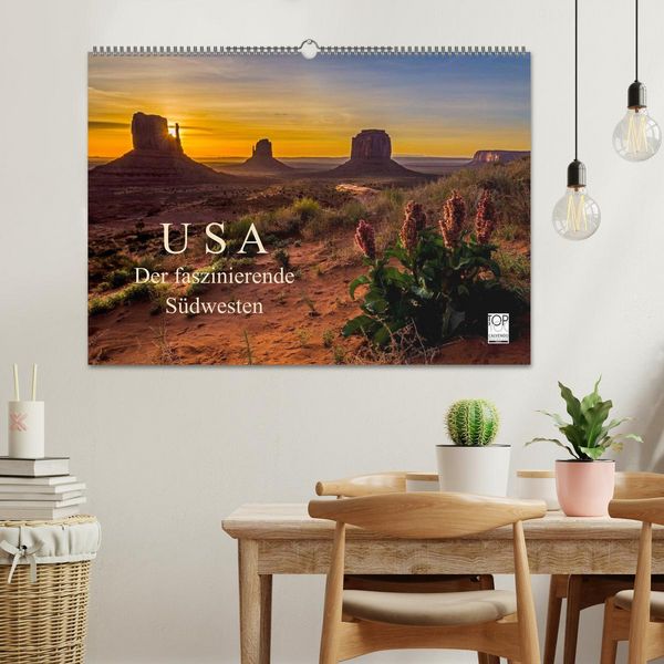 Produktbild: USA Der faszinierende S&uuml;dwesten (Wandkalender 2026 DIN A2 quer), CALVENDO Monatskalender