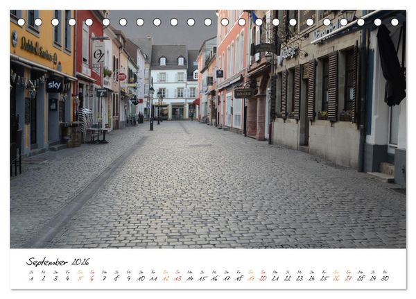 Produktbild: Saarlouis - Stadt des Sonnenk&ouml;nigs (Tischkalender 2026 DIN A5 quer), CALVENDO Monatskalender