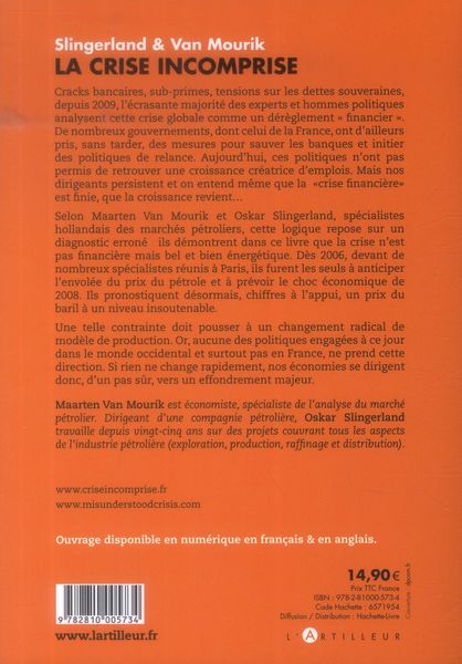 Produktbild: La crise incomprise quand le