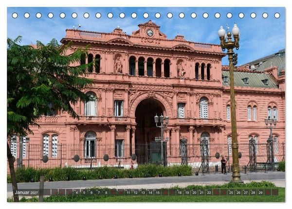 Produktbild: Buenos Aires mit Iguazu (Tischkalender 2027 DIN A5 quer), CALVENDO Monatskalender
