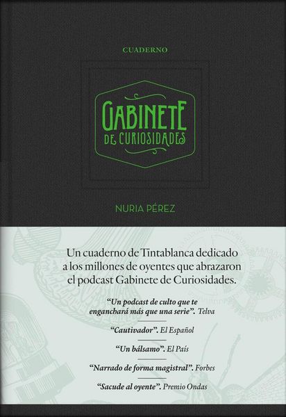 Produktbild: Cuaderno gabinete de curiosidades