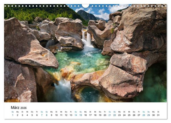 Produktbild: Albanien - Europas geheimes Paradies (Wandkalender 2026 DIN A3 quer), CALVENDO Monatskalender