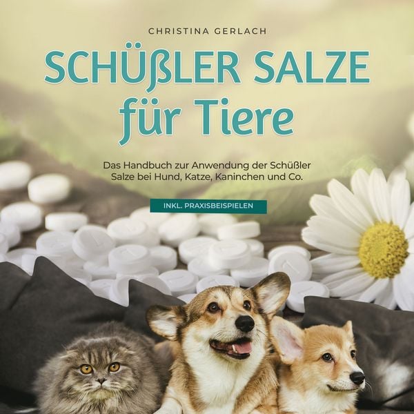 Produktbild: Sch&uuml;&szlig;ler Salze f&uuml;r Tiere: Das Handbuch zur Anwendung der Sch&uuml;&szlig;ler Salze bei Hund, Katze, Kaninchen und Co. - inkl. Praxisbeispielen