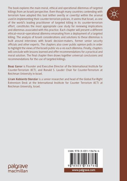Produktbild: Israel&rsquo;s Targeted Killing Policy