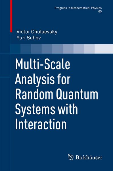 Produktbild: Multi-scale Analysis for Random Quantum Systems with Interaction