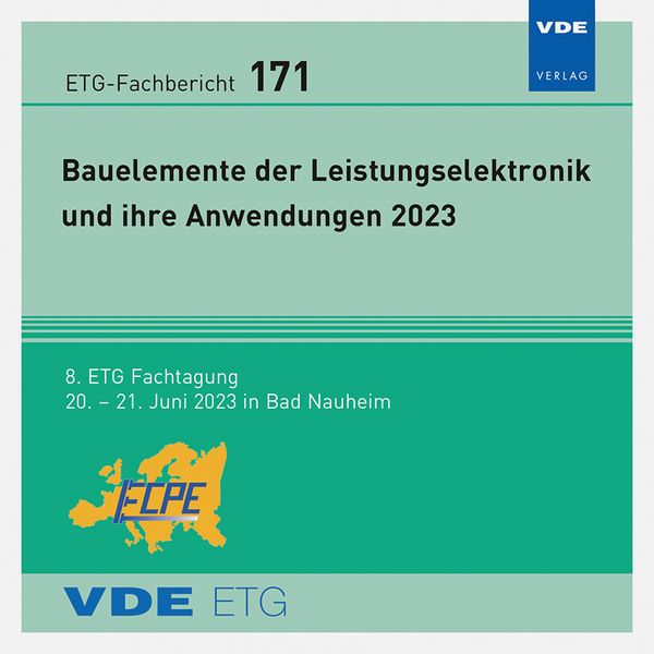 Produktbild: ETG-Fb. 171: Bauelemente der Leistungselektronik und ihre Anwendungen 2023