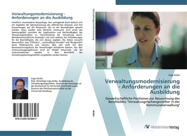 Produktbild: Verwaltungsmodernisierung - Anforderungen an die Ausbildung