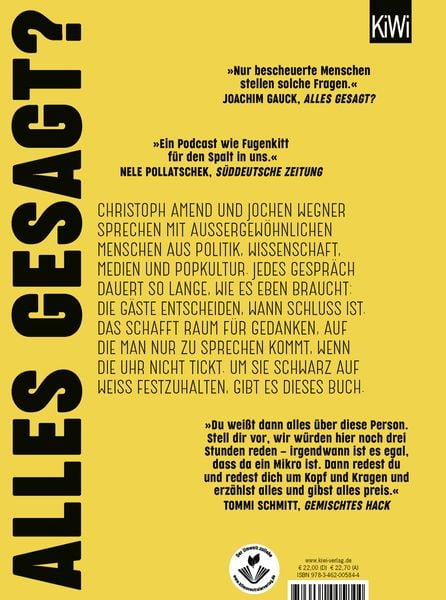 Produktbild: Alles gesagt?