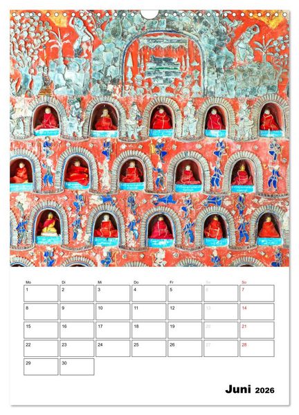 Produktbild: MEDITATION - Wellness f&uuml;r die Seele (Wandkalender 2026 DIN A3 hoch), CALVENDO Monatskalender
