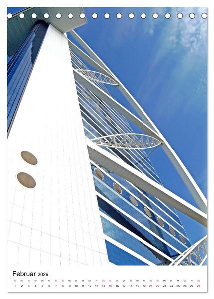 Produktbild: Dubai - faszinierende Highlights (Tischkalender 2026 DIN A5 hoch), CALVENDO Monatskalender