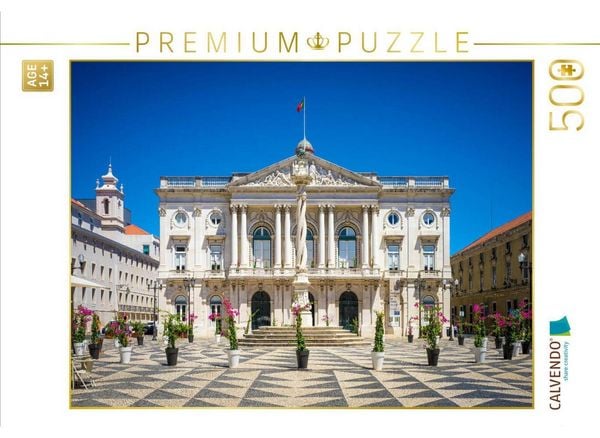 CALVENDO Puzzle Ein Motiv aus dem Kalender Metropole Lissabon | 500 Teile Lege-Größe 48 × 36 cm Foto-Puzzle für Erwachsene