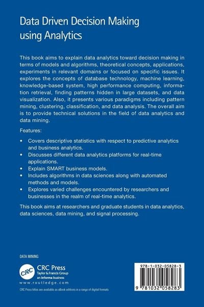 Produktbild: Data Driven Decision Making using Analytics