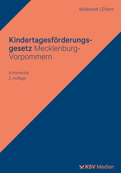 Produktbild: Kindertagesf&ouml;rderungsgesetz Mecklenburg-Vorpommern