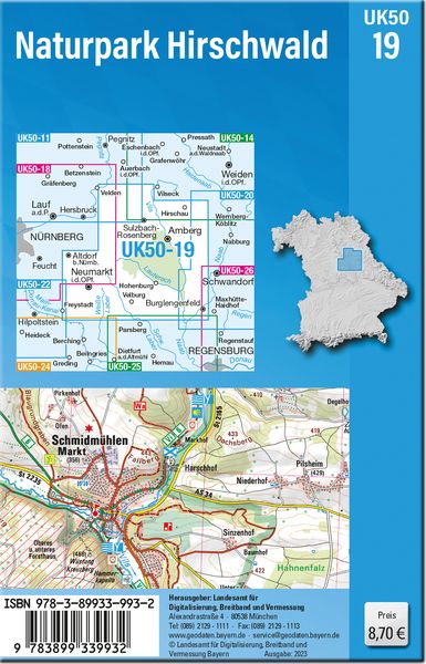 Produktbild: UK50-19 Naturpark Hirschwald
