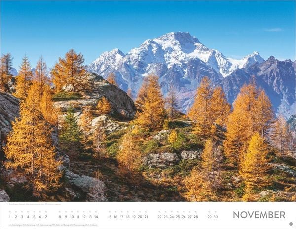 Produktbild: Faszination Alpen Posterkalender 2027