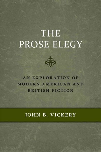 Produktbild: The Prose Elegy