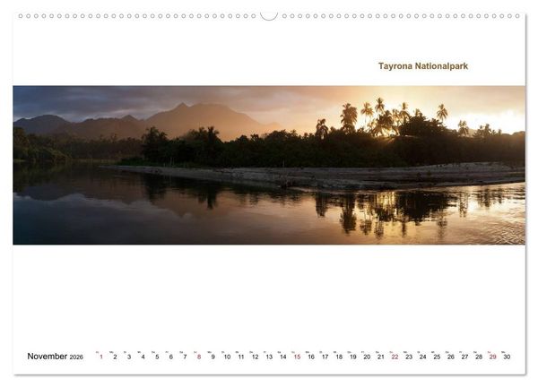 Produktbild: Kolumbien - Land der Farben und des Lichts (Wandkalender 2026 DIN A2 quer), CALVENDO Monatskalender
