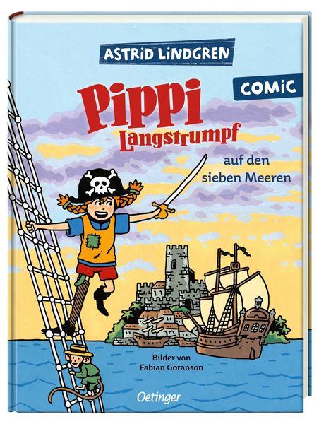 Produktbild: Pippi auf den sieben Meeren