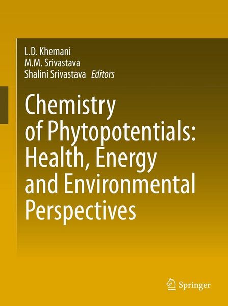 Produktbild: Chemistry of Phytopotentials: Health, Energy and Environmental Perspectives