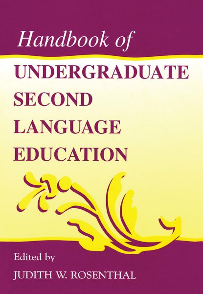 Produktbild: Handbook of Undergraduate Second Language Education
