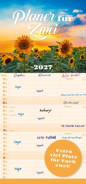 Produktbild: Planer f&uuml;r Zwei 2027