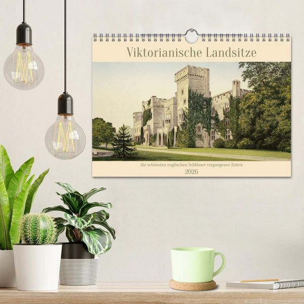Produktbild: Viktorianische Landsitze (Wandkalender 2026 DIN A4 quer), CALVENDO Monatskalender