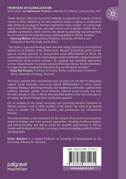 Produktbild: Inequality, Socio-cultural Differentiation and Social Structures in Africa