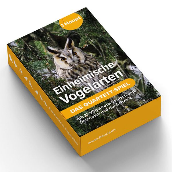 Produktbild: Einheimische Vogelarten &ndash; das Quartett-Spiel