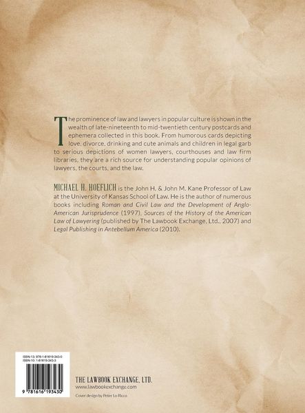 Produktbild: The Law in Postcards & Ephemera 1890-1962