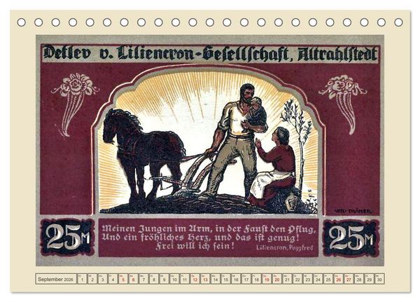 Produktbild: Gru&szlig; aus Alt-Rahlstedt (Tischkalender 2026 DIN A5 quer), CALVENDO Monatskalender