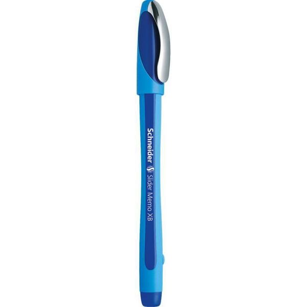 Produktbild: Kugelschreiber Slider Memo (mit Kappe, Strichst&auml;rke: XB) blau