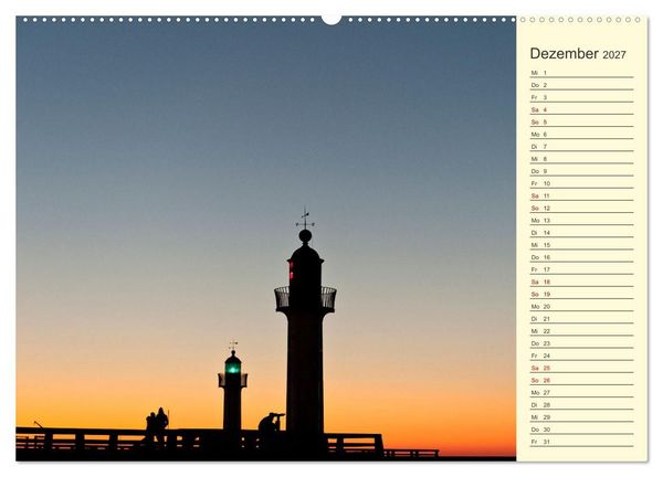 Produktbild: Zauberhafte Normandie: Frankreichs wilde, wunderbare K&uuml;ste (hochwertiger Premium Wandkalender 2027 DIN A2 quer), Kunstdruck in Hochglanz