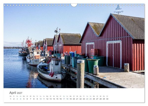Produktbild: Fischereih&auml;fen an der Ostseek&uuml;ste (Wandkalender 2027 DIN A3 quer), CALVENDO Monatskalender