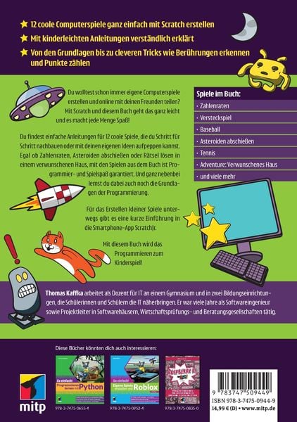 Produktbild: Spiele programmieren mit Scratch