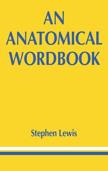 Produktbild: An Anatomical Wordbook