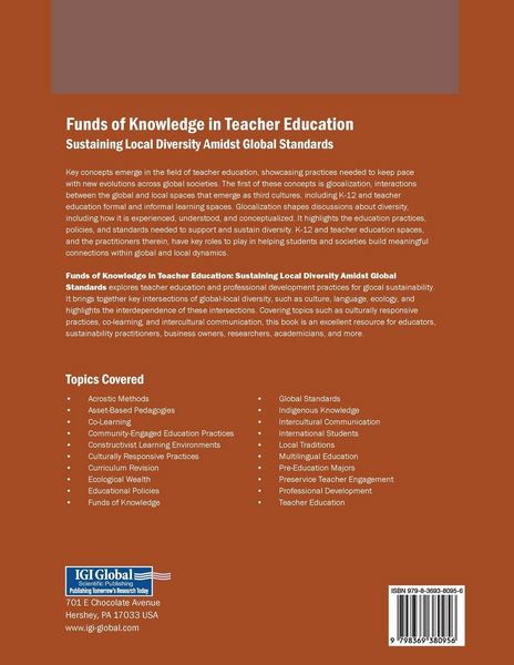 Produktbild: Funds of Knowledge in Teacher Education