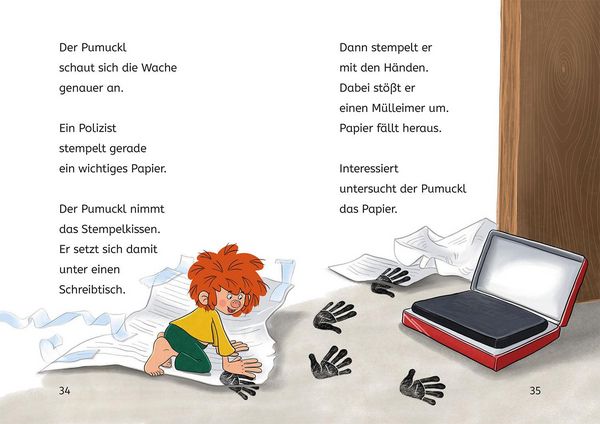 Pumuckl, Bücherhelden 1. Klasse, Pumuckl bei der Polizei