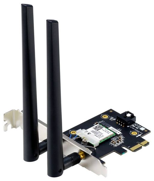 Produktbild: Asus PCE-BE6500 WLAN- / Bluetooth&reg;-Adapter 2880MBit/s PCIe 3.0 x1