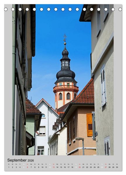 Produktbild: Durlach (Tischkalender 2026 DIN A5 hoch), CALVENDO Monatskalender