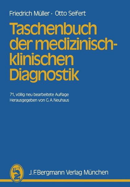 Produktbild: Taschenbuch der medizinisch-klinischen Diagnostik