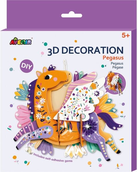 Produktbild: 3D Dekoration Pegasus