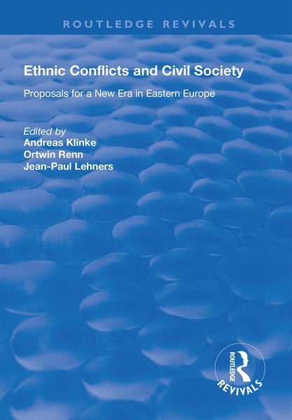 Produktbild: Ethnic Conflicts and Civil Society