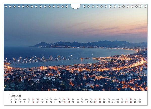 Produktbild: Visite de la France (Calendrier mural 2026 DIN A4 vertical), CALVENDO calendrier mensuel