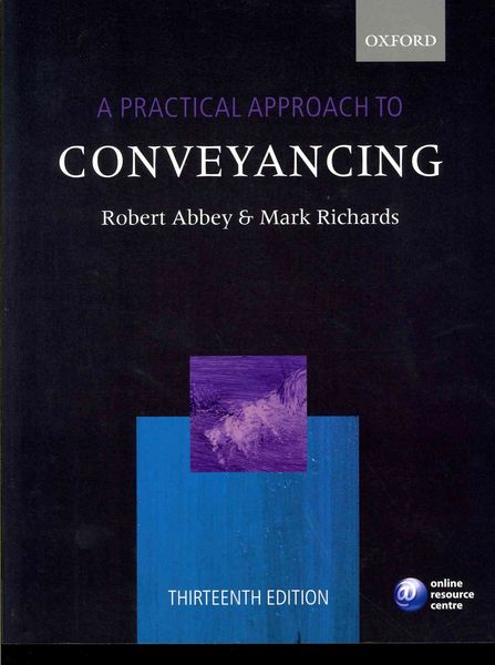 Produktbild: A Practical Approach to Conveyancing