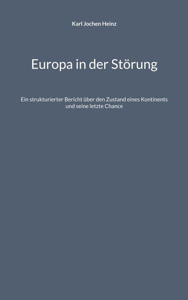 Produktbild: Europa in der St&ouml;rung