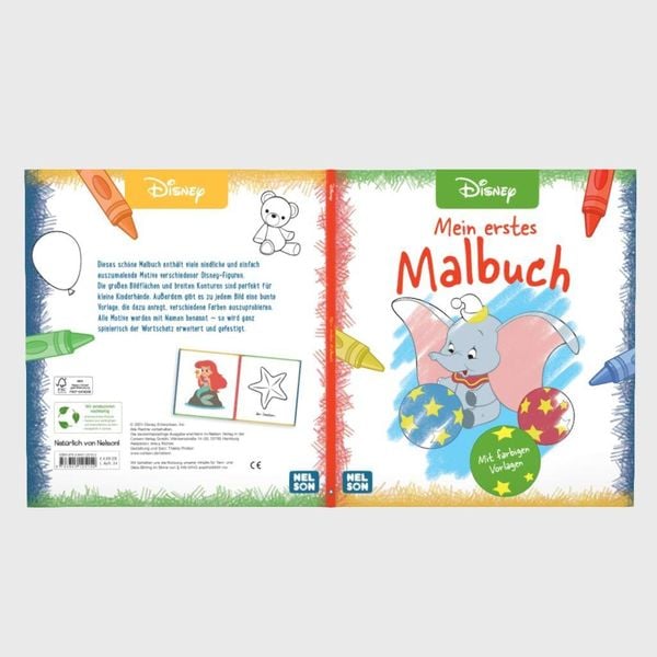 Produktbild: Mein erstes Disney Buch: Mein erstes Malbuch
