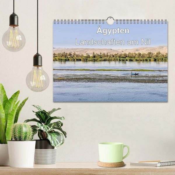Produktbild: &Auml;gypten Landschaften am Nil (Wandkalender 2026 DIN A4 quer), CALVENDO Monatskalender