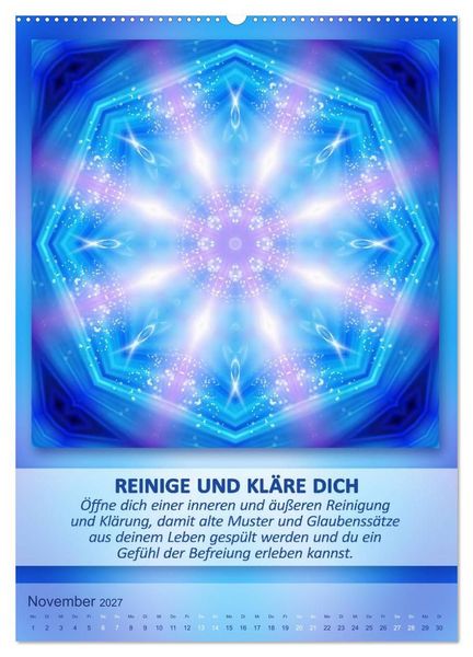 Produktbild: Light Energy Mandalas - Kalender - Vol. 2 (Wandkalender 2027 DIN A2 hoch), CALVENDO Monatskalender